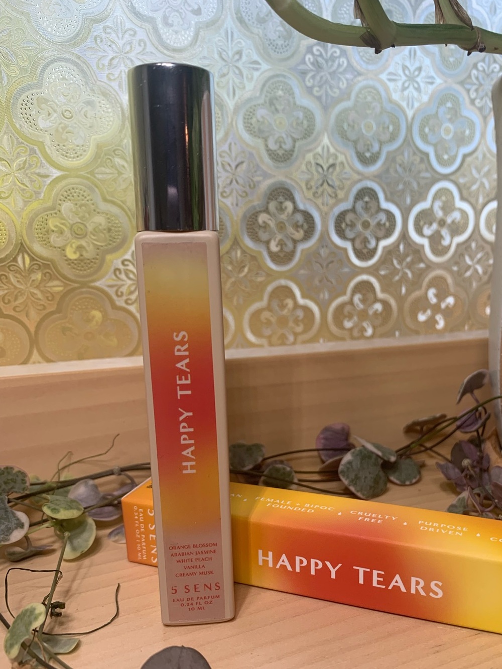 Women's 5 Sens Happy Tears Perfume Roller new 10ML